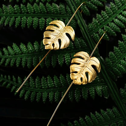 Monstera Leaves Earrings