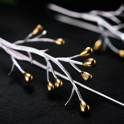 Tree Branch Dangle Earrings