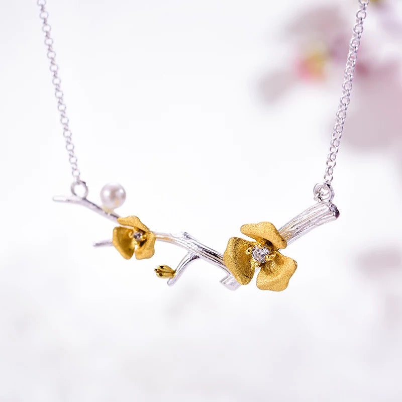 Plum Blossom Jewellery Set - The Elements of Harmony