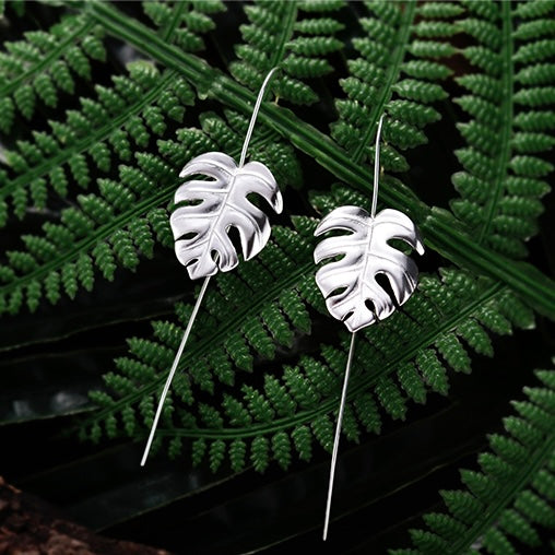 Monstera Leaves Earrings