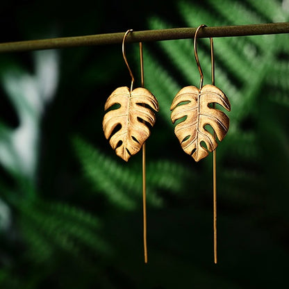 Monstera Leaves Earrings