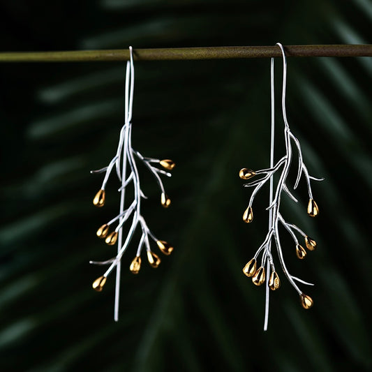 Tree Branch Dangle Earrings