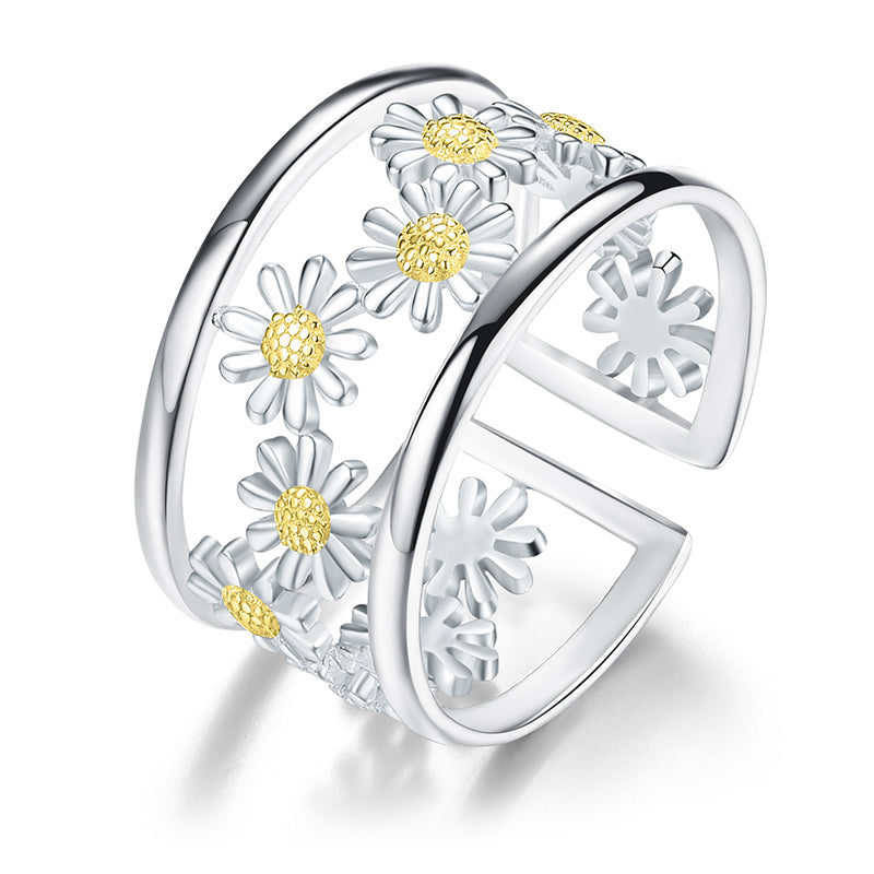 Daisy Flower Ring