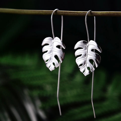 Monstera Leaves Earrings