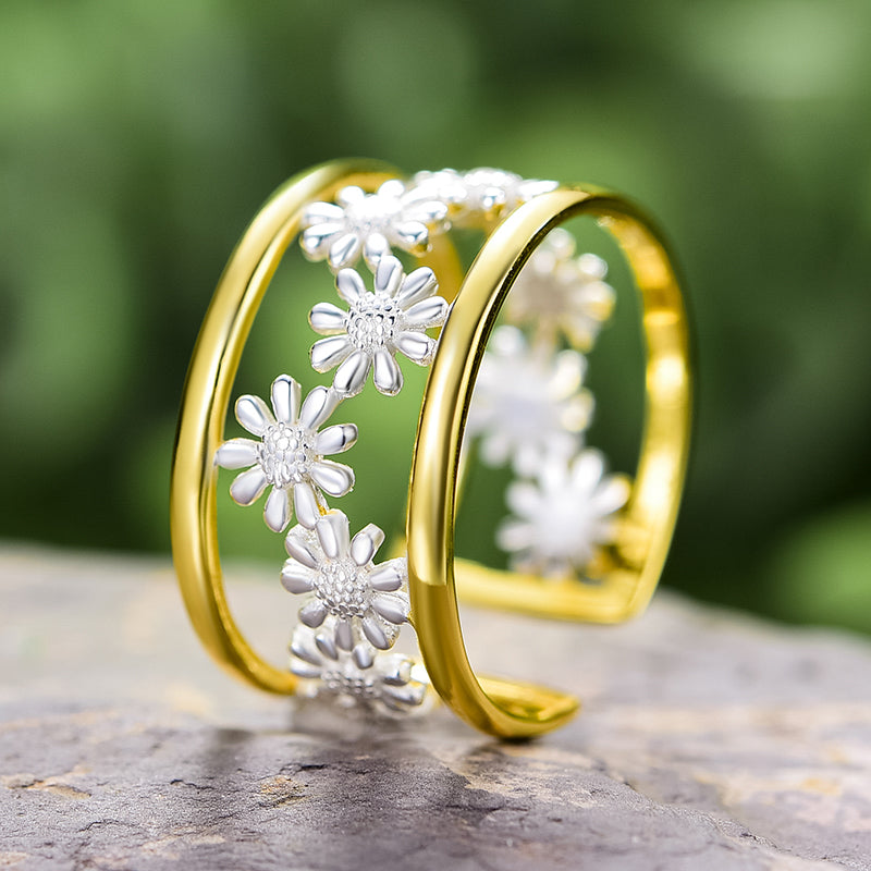 Daisy Flower Ring