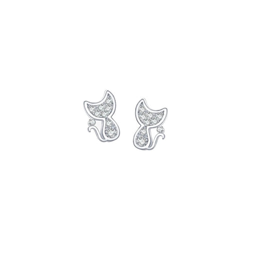 Little Cat Stud Earrings