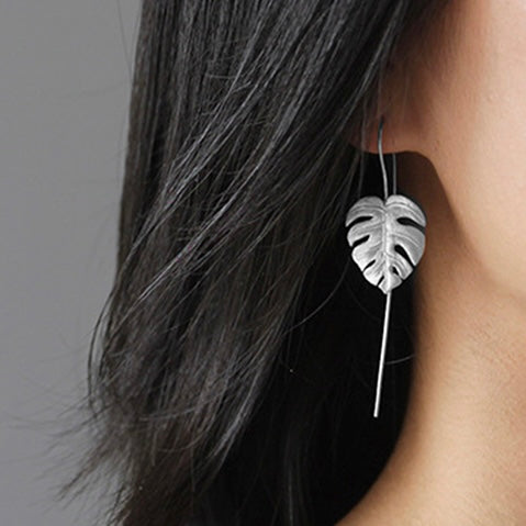 Monstera Leaves Earrings