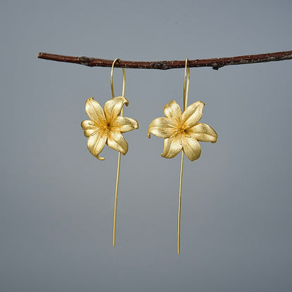 Lily Flower Earrings