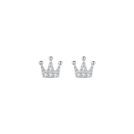 Little Crown Stud Earrings