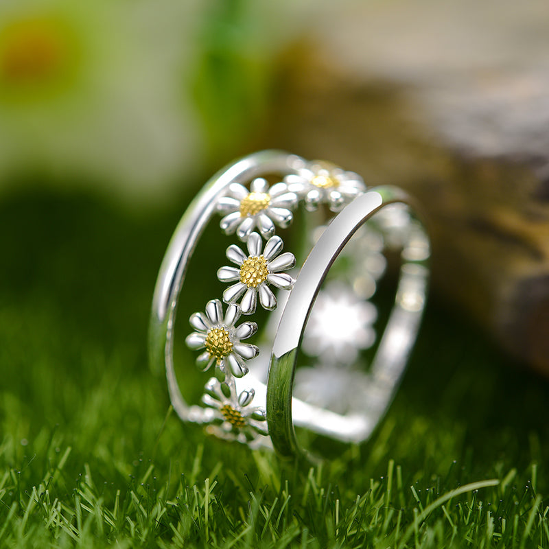 Daisy Flower Ring