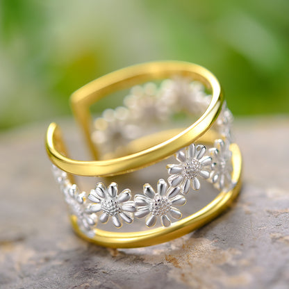 Daisy Flower Ring