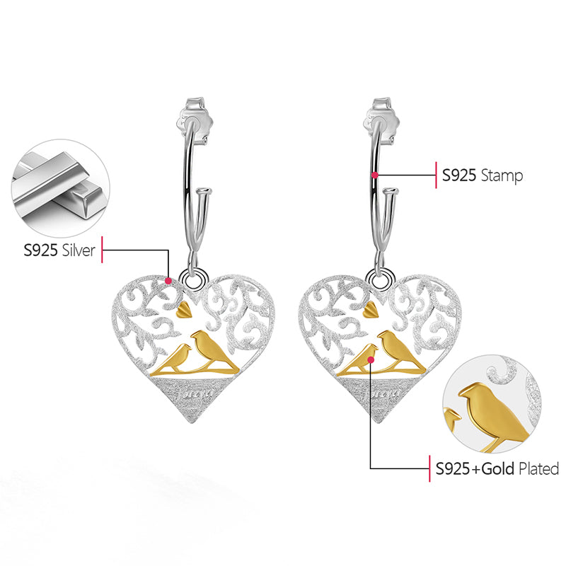 Heartfelt Love Earrings