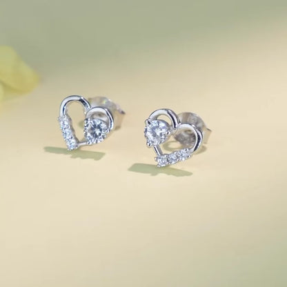 Little Heart Stud Earrings