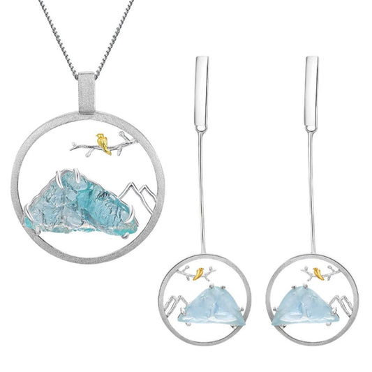 Aquamarine Mountain Set - The Elements of Harmony