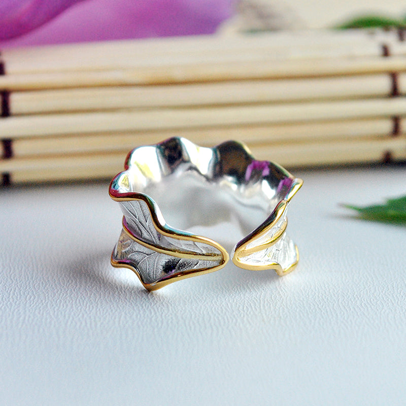 Tourmaline Leaf Ring