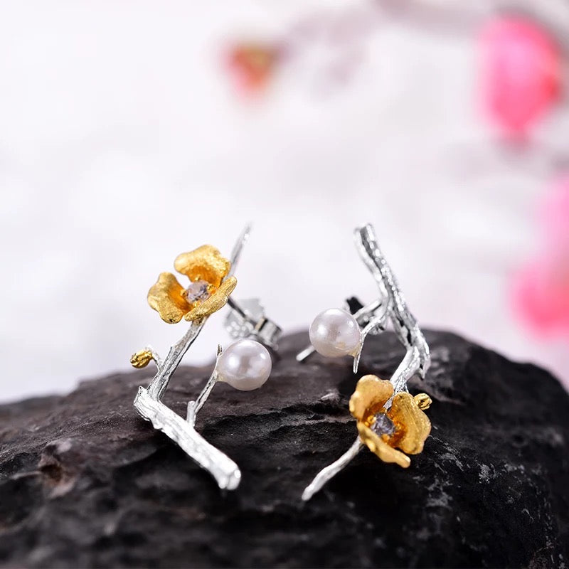 Plum Blossom Jewellery Set - The Elements of Harmony