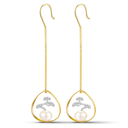 Bonsai Tree Dangle Earrings - The Elements of Harmony