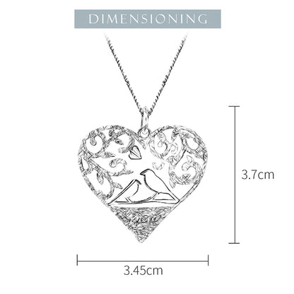 Heartfelt Love Pendant and Earrings Set