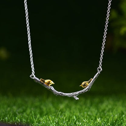 Birds on the Branch Necklace