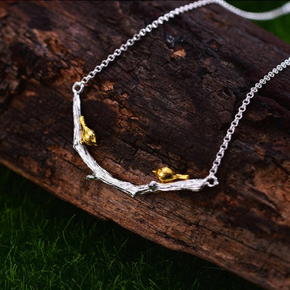 Birds on the Branch Necklace