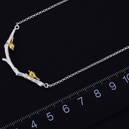 Birds on the Branch Necklace